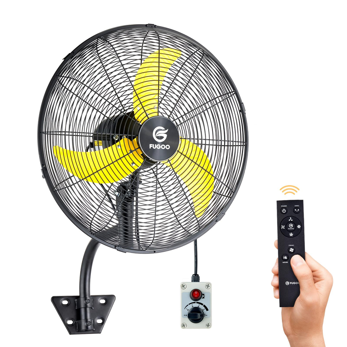 20" Outdoor Wall Mount Fan