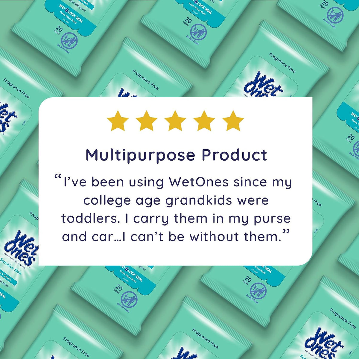 Hand Wipes, 20 Wipes (Pack of 10)