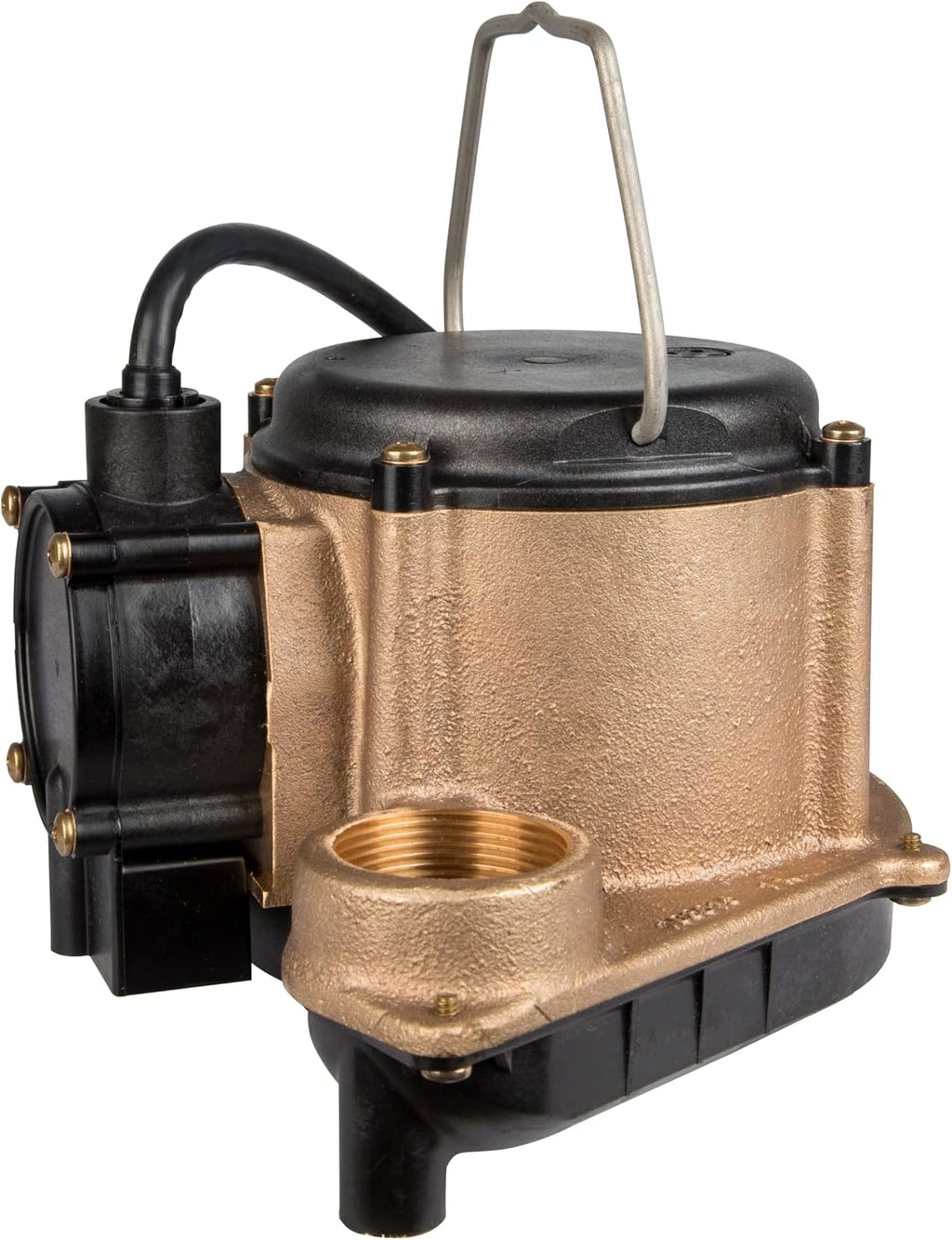 Little Giant 6-CBA 115V, 1/3 HP Bronze Automatic Sump Pump, 10' Cord