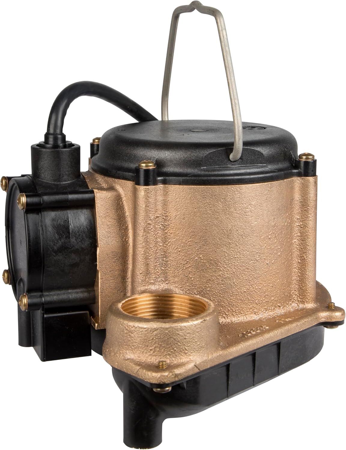 Little Giant 6-CBA 115V, 1/3 HP Bronze Automatic Sump Pump, 10' Cord