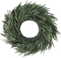 Norfolk Pine Christmas Wreath for Front Door Decoration, 26 in | Green Real Touch Artificial Shapeable Branch, DIY