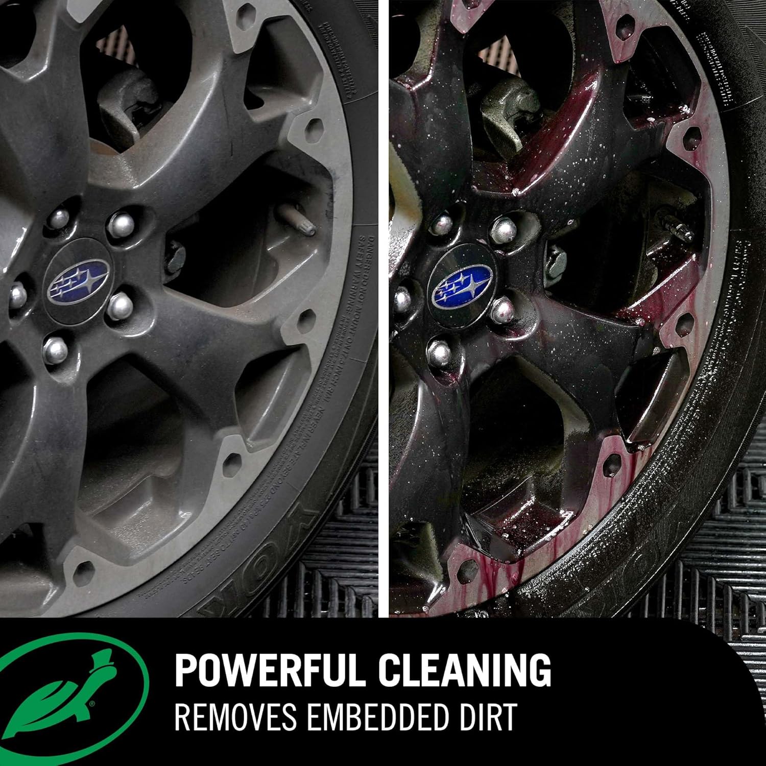 Hybrid Solutions Iron Remover & Wheel Cleaner, 23 oz. (1 Pack) | Rapid Decon Removes Dirt, Iron & Brake Dust, pH