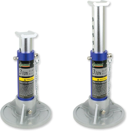 3 Ton Capacity Aluminum Jack Stands (1 Pair)