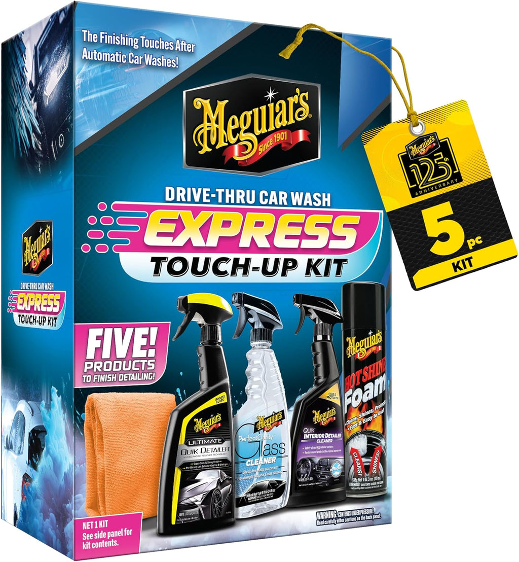 Drive-Thru Car Wash Express Touch-Up Kit - The Perfect Car Detailing Kit for Touching Up After Running Through an