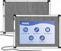 2‑Way Adjustable Window Screens Expandable, 2 Pack 10"H x 19"-36"W
