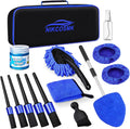 Windshield Cleaner Tool, 15Pcs Car Interior Detailing Kit, Car Cleaning Kit Interior Cleaner, Car Detailing Brushes