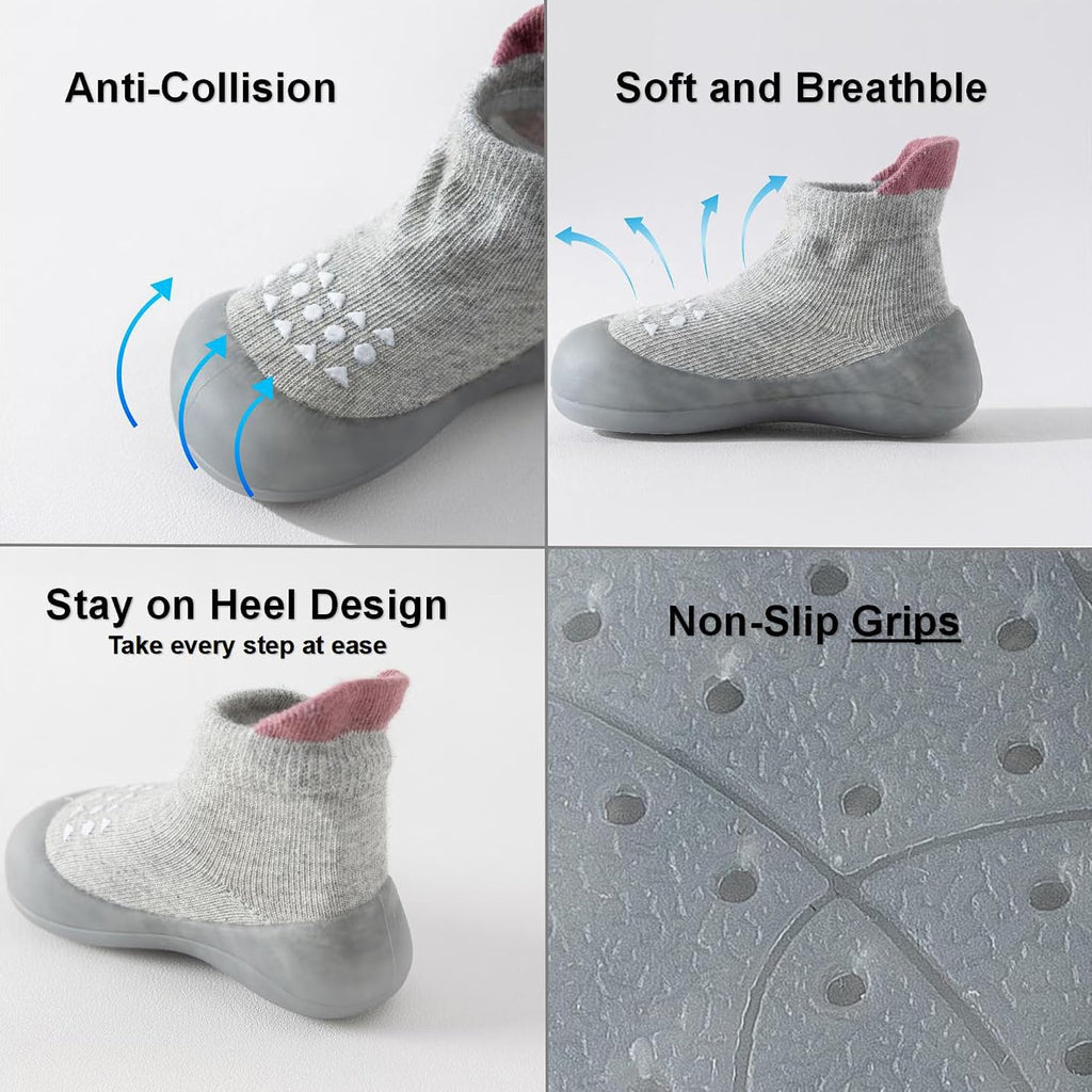 Baby Sock Shoes Toddler Boys Walking Shoes Infant Slippers Sneakers