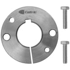 Caltric Deck Spindle Pulley Split Tapered Hub Bushing Compatible with Wright Stand Stander 71460111