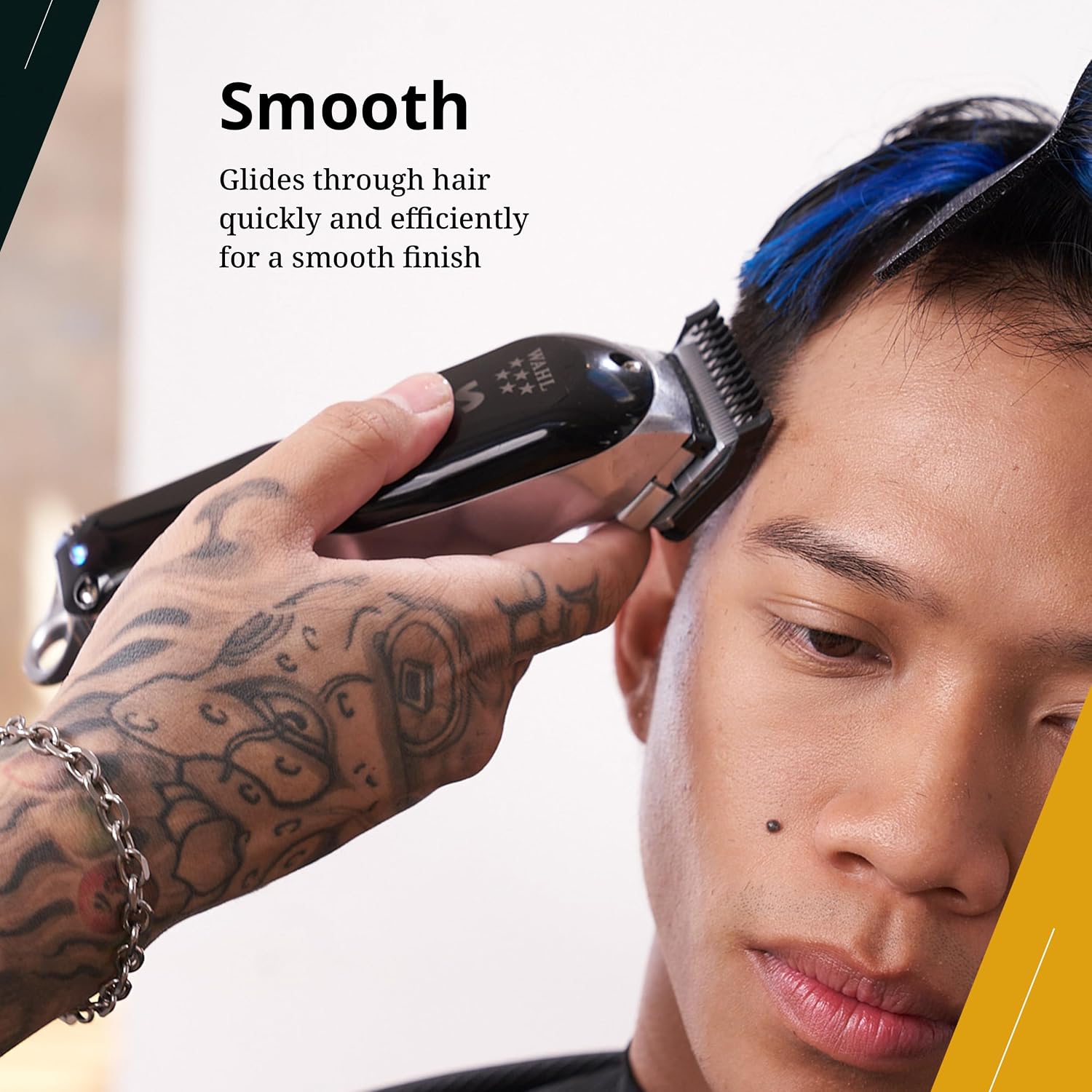 Wahl Professional 3 Pack Premium Attachments, Secure-Fit, Model 03354-5001 | Clipper Guard Set Includes 1/2, 1 &