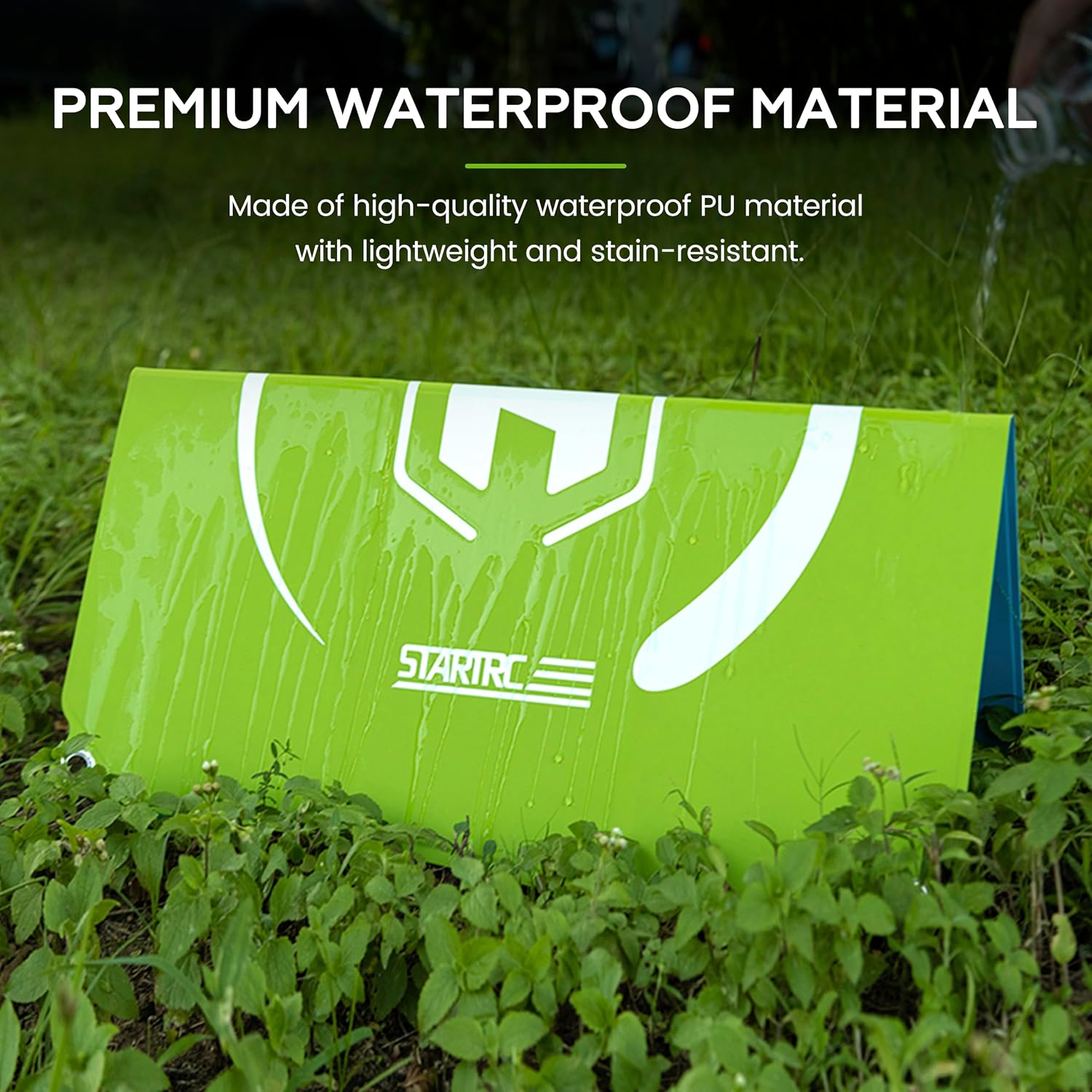 Drone Landing Pad 22 inch Foldable & Waterproof with Wipe-clean Surface, Drone Accessories for DJI Mini 5