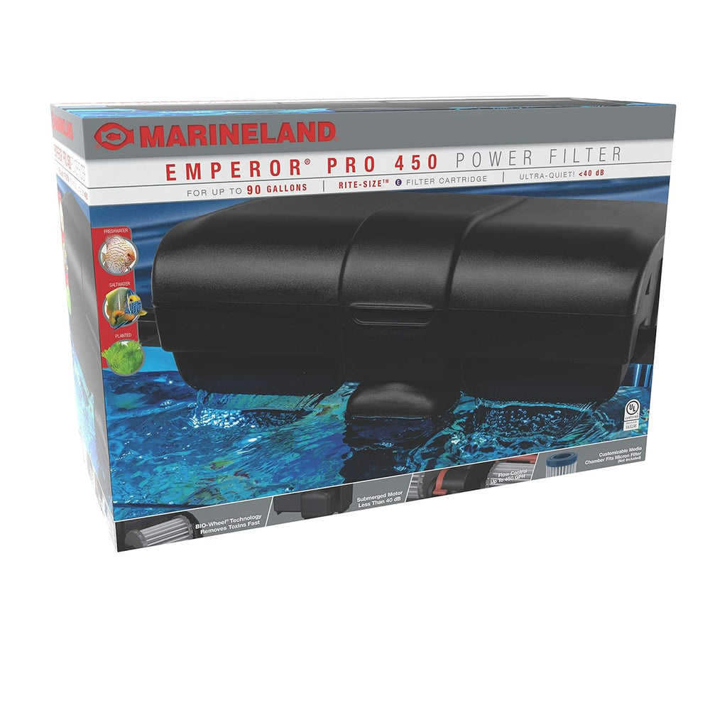 Bio-Wheel Penguin 450 GPH Power Aquarium Filter