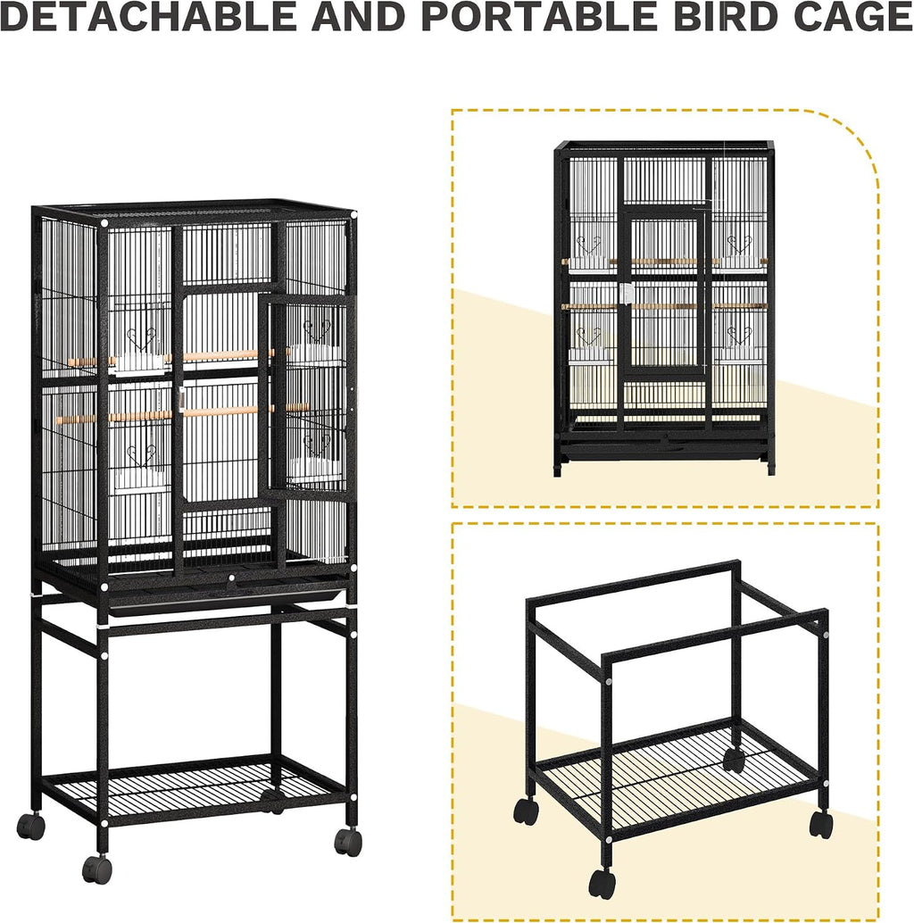53.9-Inch Metal Bird Cage