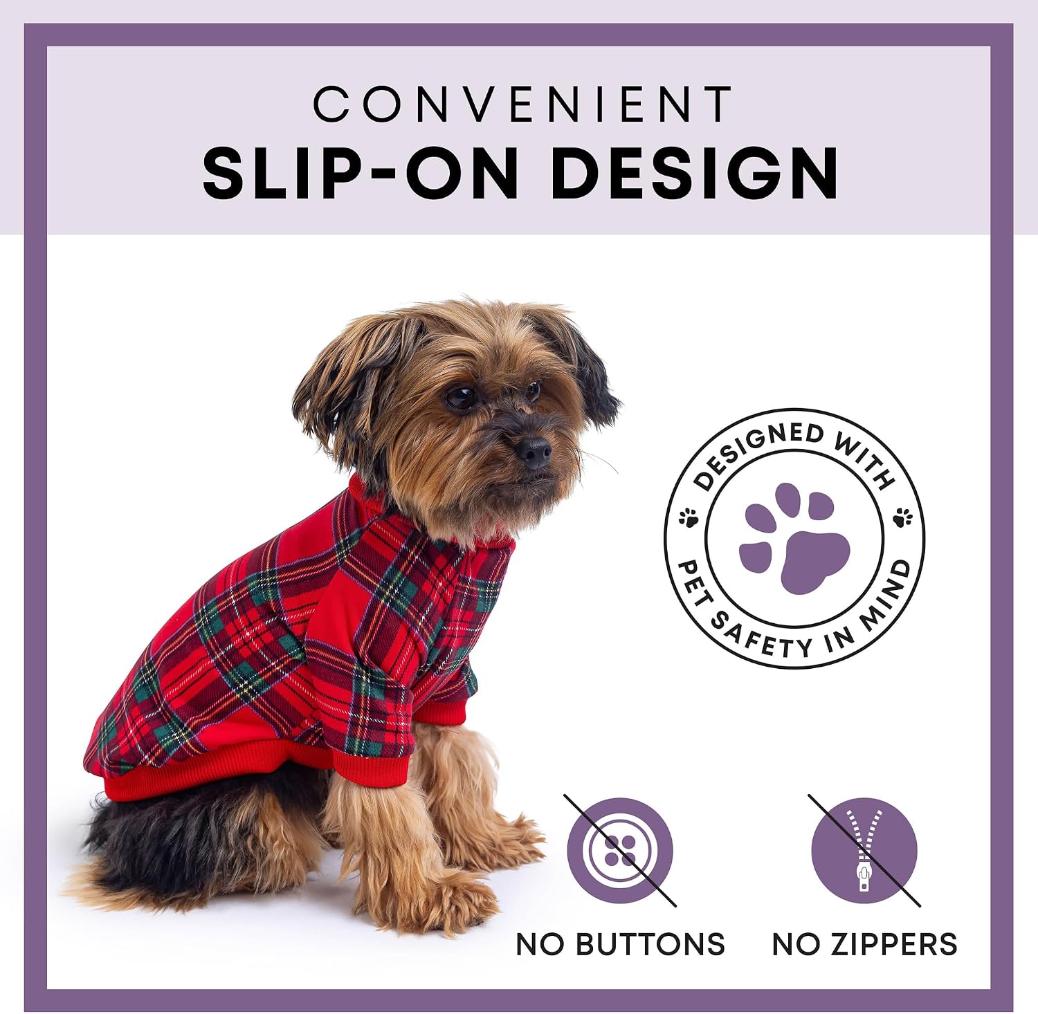 Thermal Jacket Clothes Fleece Lined Sweater for Dogs, Puppies, Warm Coat Bodysuit Onesie One Piece Vest Pet Jammies