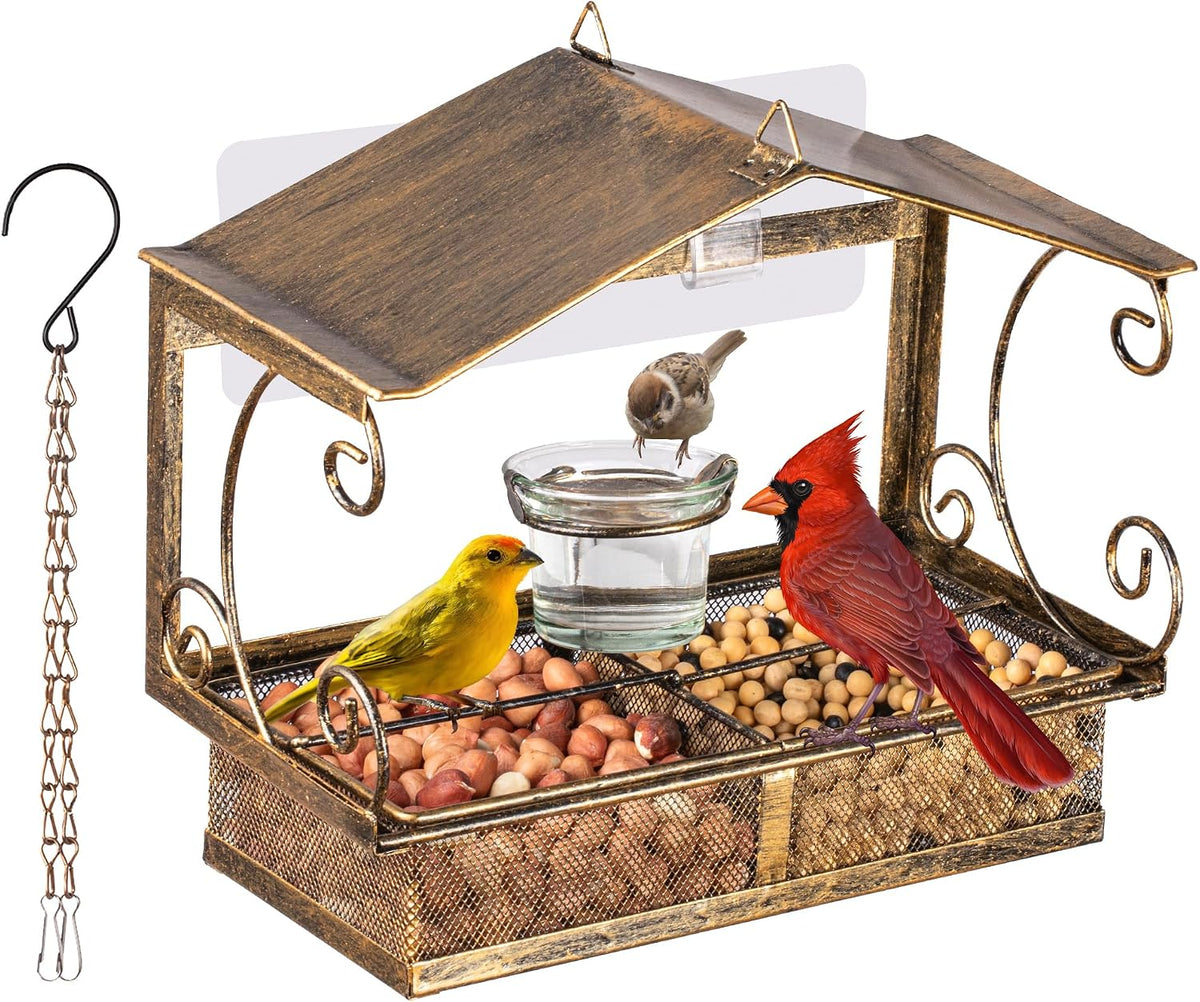 Window Bird Feeder for Outdoors