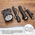 uxcell 6Pcs AS-324 Nitrile Rubber O-Rings 1-3/8" ID 1-3/4" OD 3/16" W Black