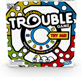 Gaming Trouble Board Game for Kids Ages 5 and Up 2-4 Players