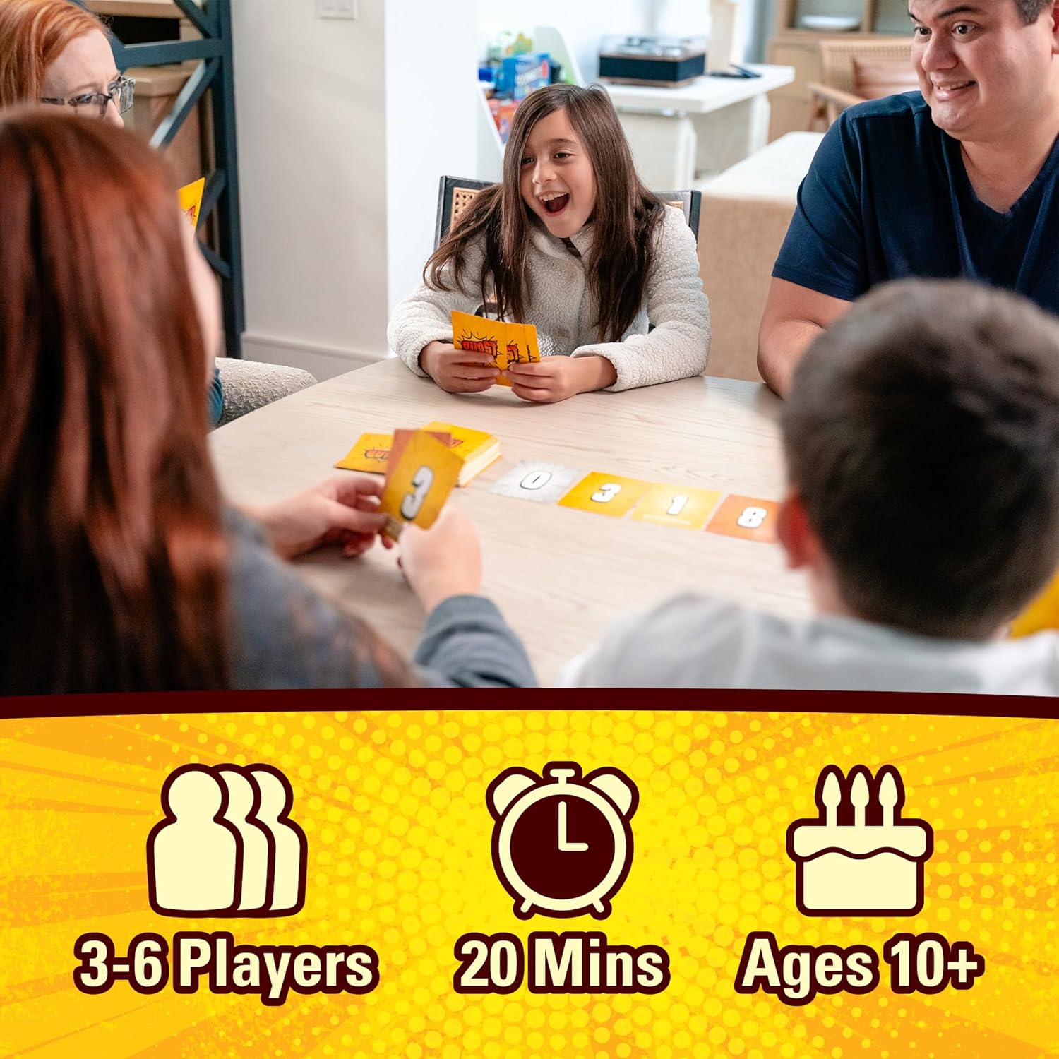 Burst - Card Games - Family Party - Game Night - for Kids 10 and Up - Games for Adults - Creators of Piles!