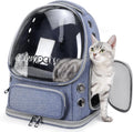Cat Backpack Carrier Large Space Bubble Backpack up to 12lbs Blue