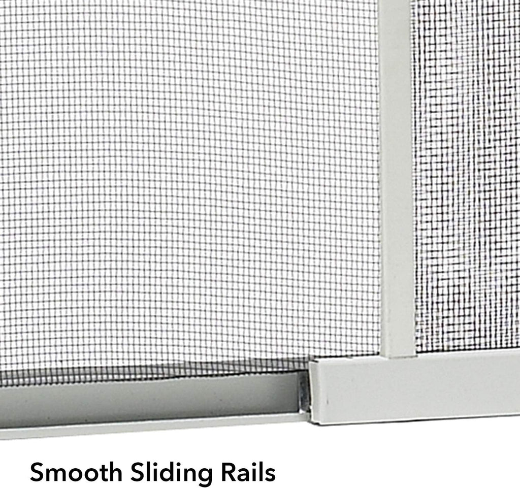 2AWS1537 WB Marvin Adjustable Window Screen, 15in High x Fits 21-37in Wide (2 Pack)