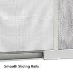 2AWS1045 WB Marvin Adjustable Window Screen, 10in High x Fits 25-45in Wide (2-Pack)