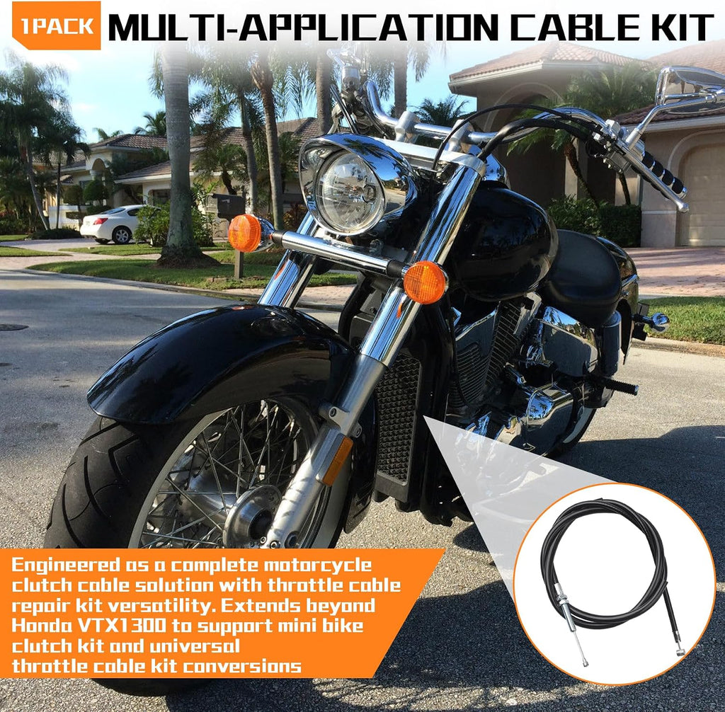 22870-MEM-670 Motorcycle Clutch Cable for Honda Shadow VTX1300