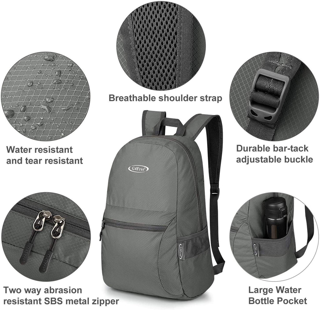 20L Lightweight Packable Backpack Travel Hiking Daypack Foldable Backpack for Men Women