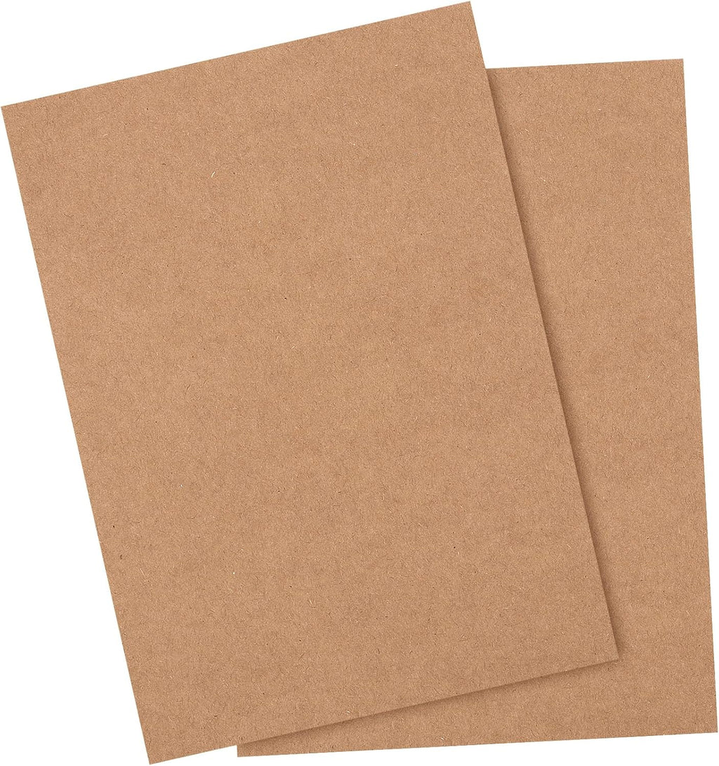 200 Sheets Chipboard 5 x 7 Inch, 40pt (Point) Medium Weight Chipboard .04 Caliper Thickness for Crafts, Scrapbooking