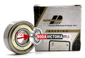 Peer 6201-8 ZZ DV2 DEEP Groove Ball Bearing Special BORE ½” 12,7x32x10 mm
