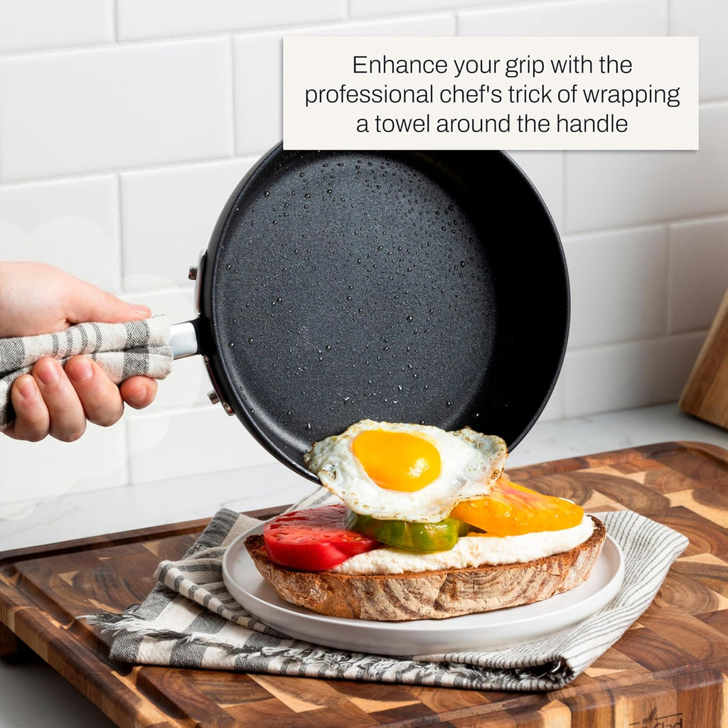 HA1 Nonstick Fry Pan Set with lids, 2-Piece Set