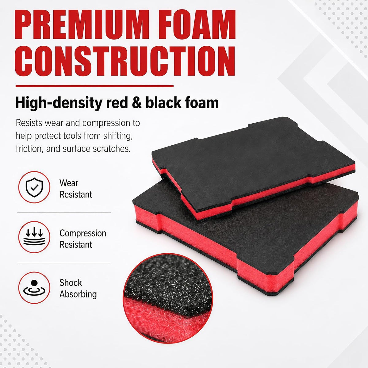 Packout Foam Inserts For Milwau-kee 48-22-8435