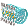 6 Pack 1M/3ft LC to LC Fiber Patch Cable OM3 Multimode