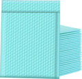 Bubble Mailers 8.5x12 Inch 25pc Teal Shipping Bags, Chic Packaging Bags For Small Business, Colored Padded Mailing