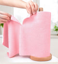 Microfiber Cleaning Cloth Roll - Tear-Away Reusable Microfiber Paper Towels, Lint-Free, Washable, 20 Sheets for