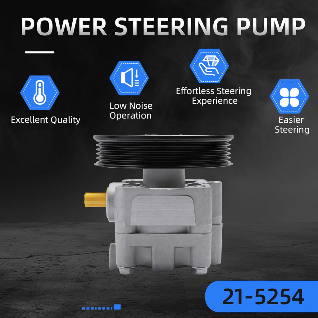 Power Steering Pump, 21-5254, for Subaru Baja 2003-2006