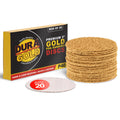 Dura-Gold - Premium - 40 Grit 3" Gold Hook & Loop Sanding Discs for DA
