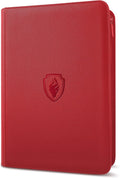 Premium Zip Card Binder, Fabmaker 9 Pocket Trading Card Binder PU Cover | Zipper Card Collection Album for 360 Cards