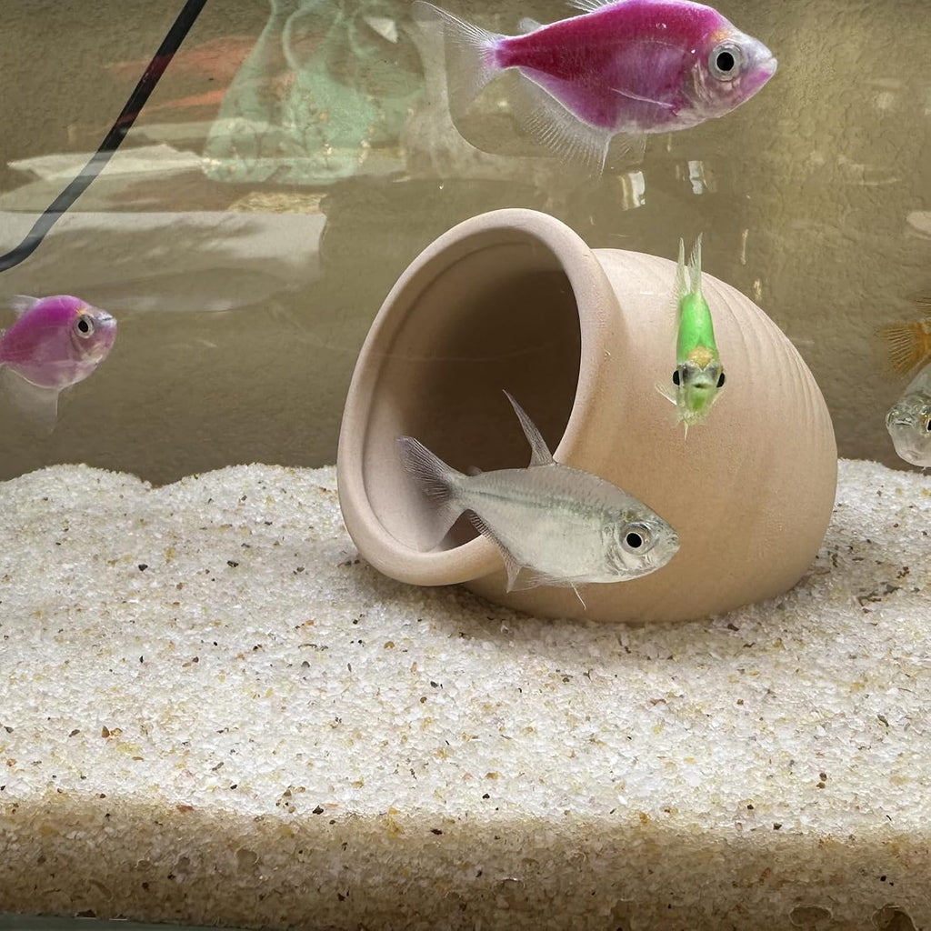 Aquarium Sand, 5lbs Beige Fish Tank Sand, Aquarium Gravel Substrate