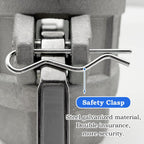 2PCS Type C Aluminum Global Cam and Groove Hose Fitting C-300 3" Type C with 4 PCS Hose Clamps with a Hose Shank (3 inch, Type C)