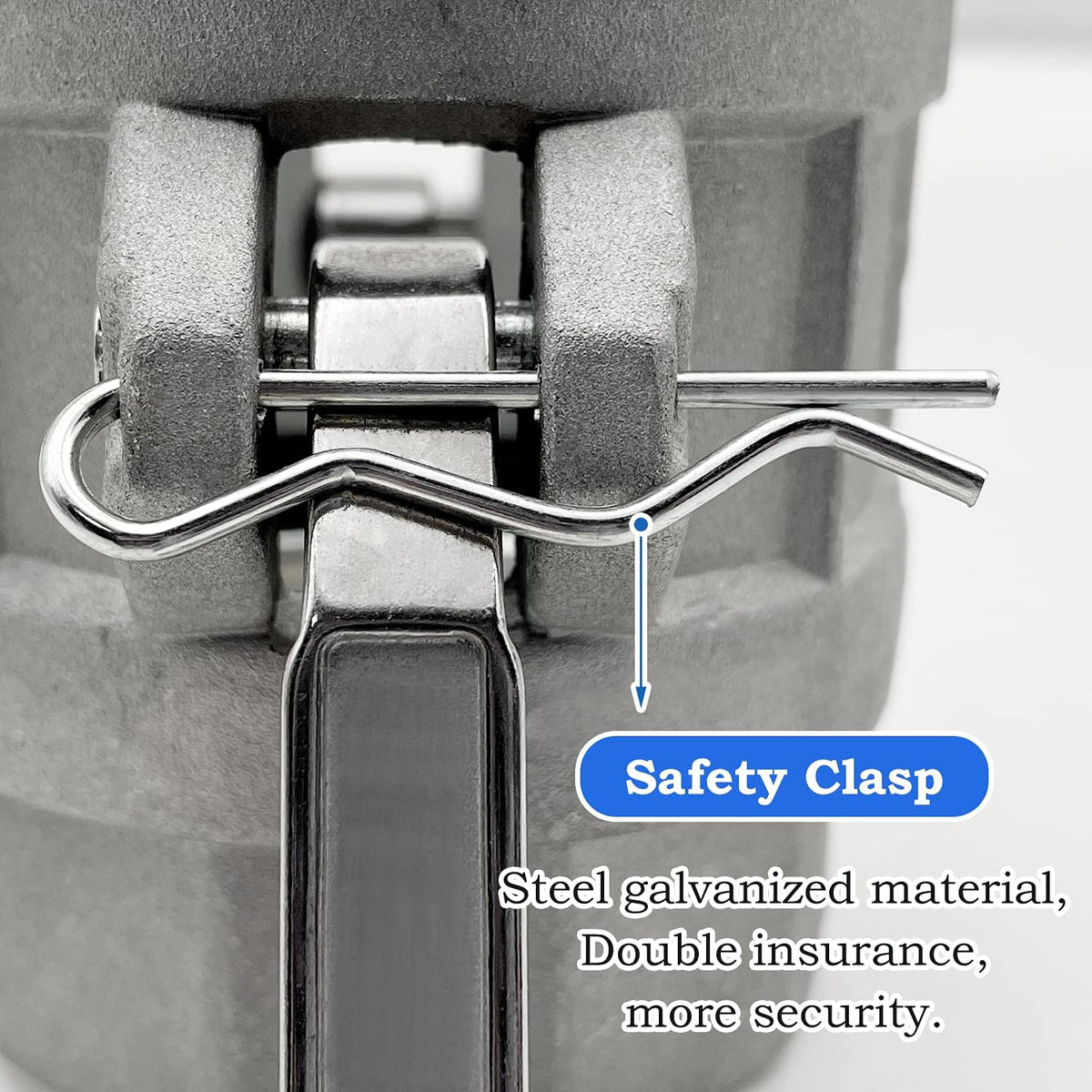 2PCS Type C Aluminum Global Cam and Groove Hose Fitting C-300 3" Type C with 4 PCS Hose Clamps with a Hose Shank (3 inch, Type C)