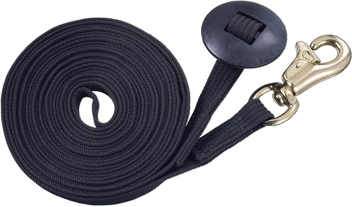 German Cord Cotton Lunge Line with Heavy Snap