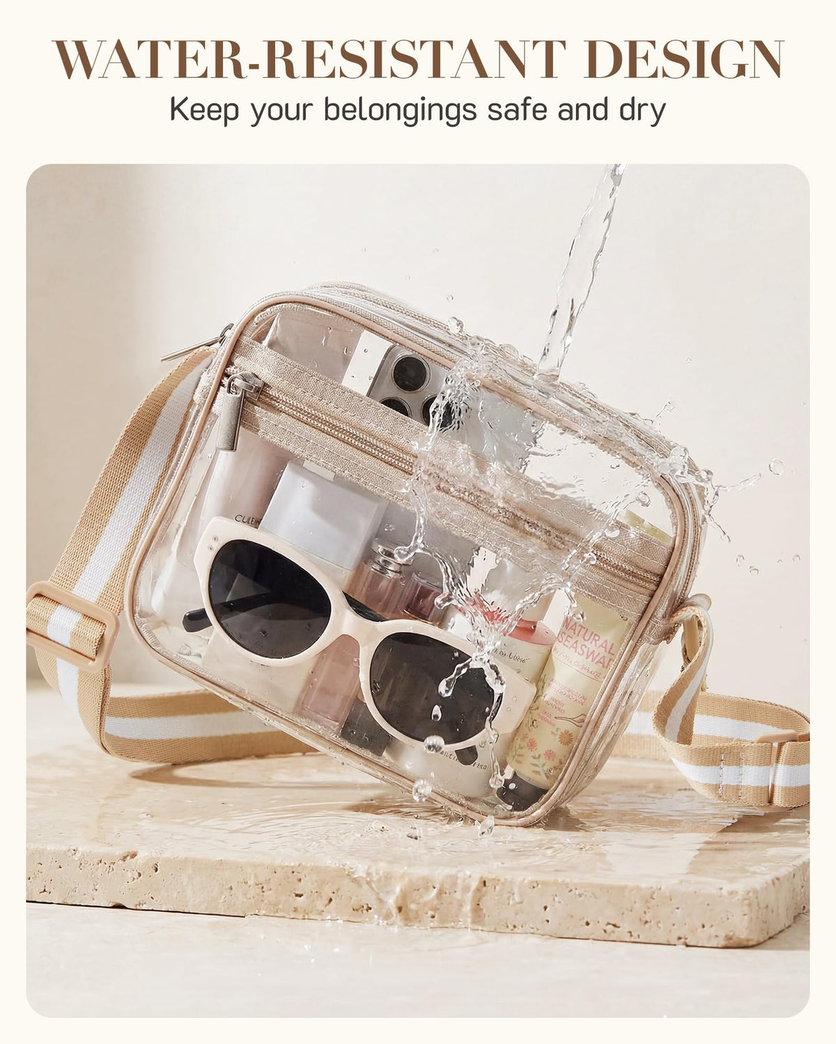 Clear Bag Small Crossbody Bag PVC