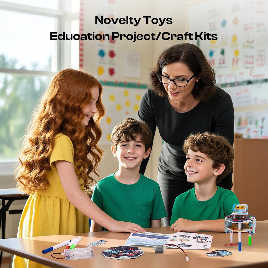 6-in-1 Stem Kits for Kids Age 8-12, Girls Engineering Kit