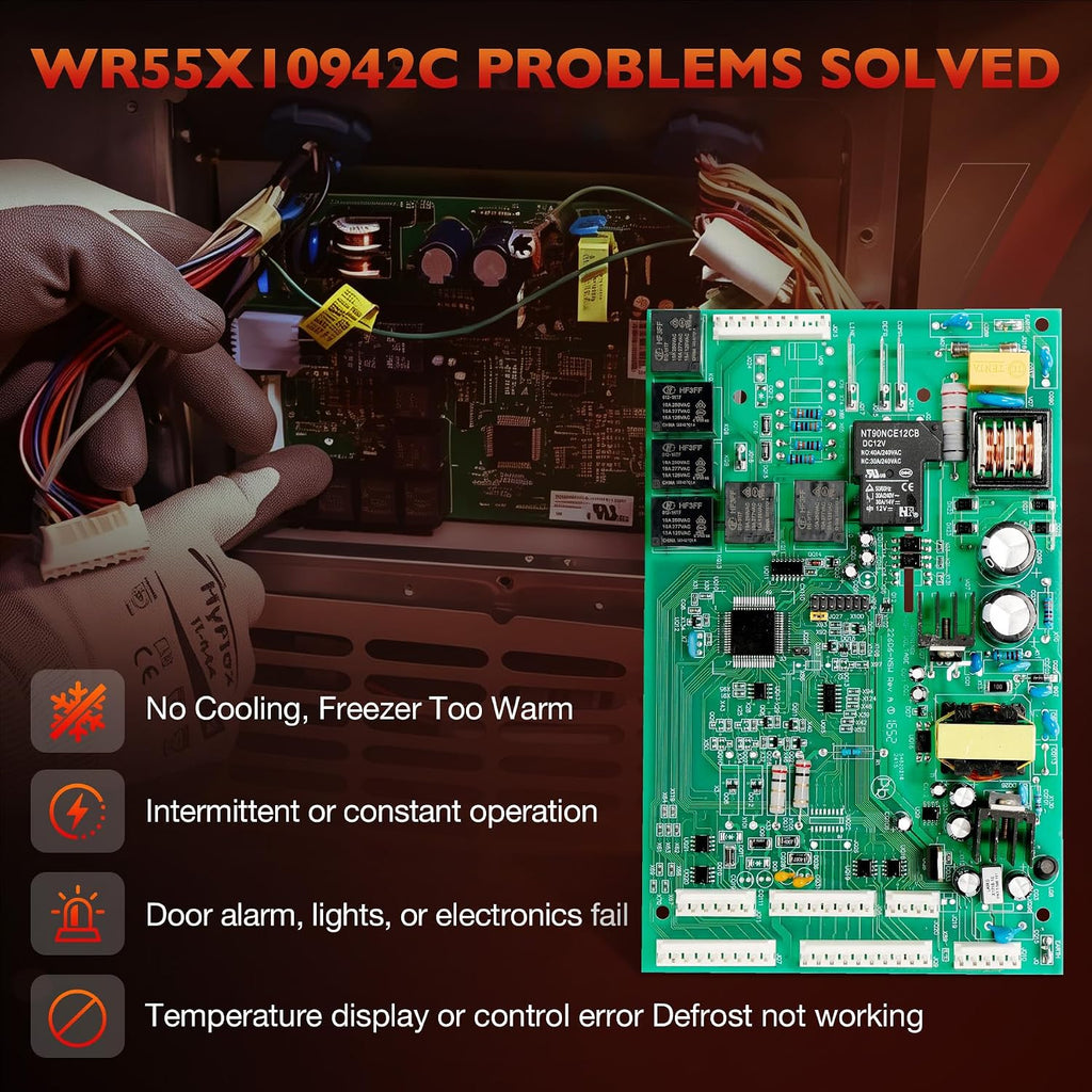 WR55X10942C Refrigerator Main Control Board Replacement
