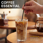 Disposable Plastic Cocktail Stir Sticks 7 in,Coffee Stirrers,Black