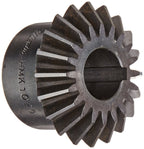 Martin HMK824A Miter Gear, 20° Pressure Angle, High Carbon Steel, Inch, 0.640" Face, 1" Bore Diameter, 3" Pitch Diameter, 3.18" Outer Diameter, 24 Teeth
