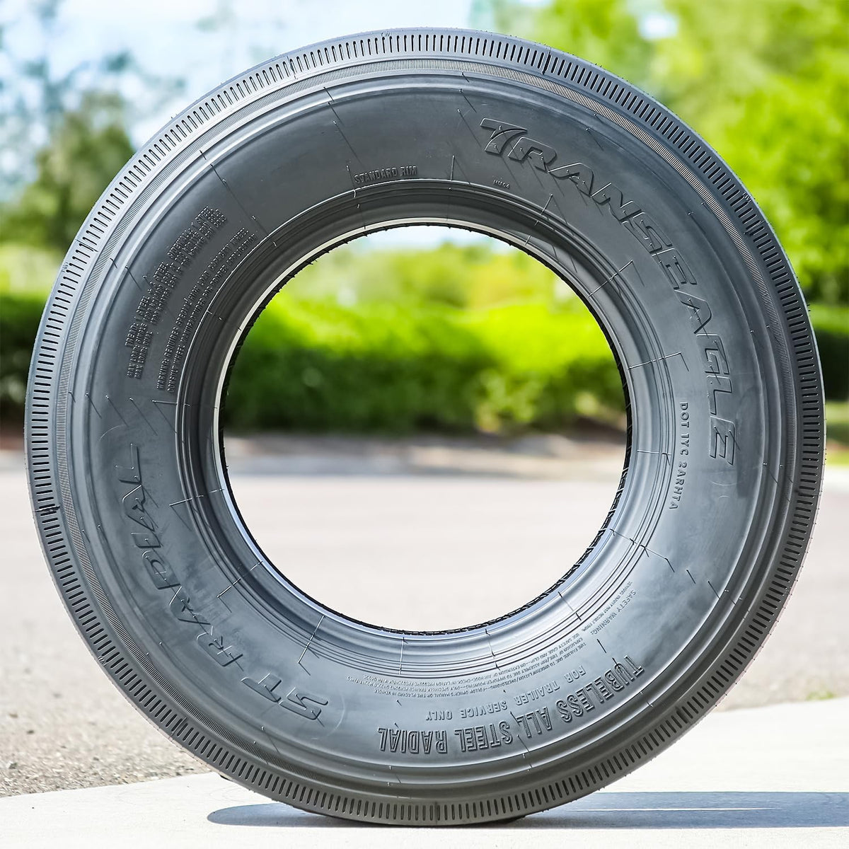 2 x Transeagle ST ST205/75R15 All Season G (14 Ply) All Steel Tires