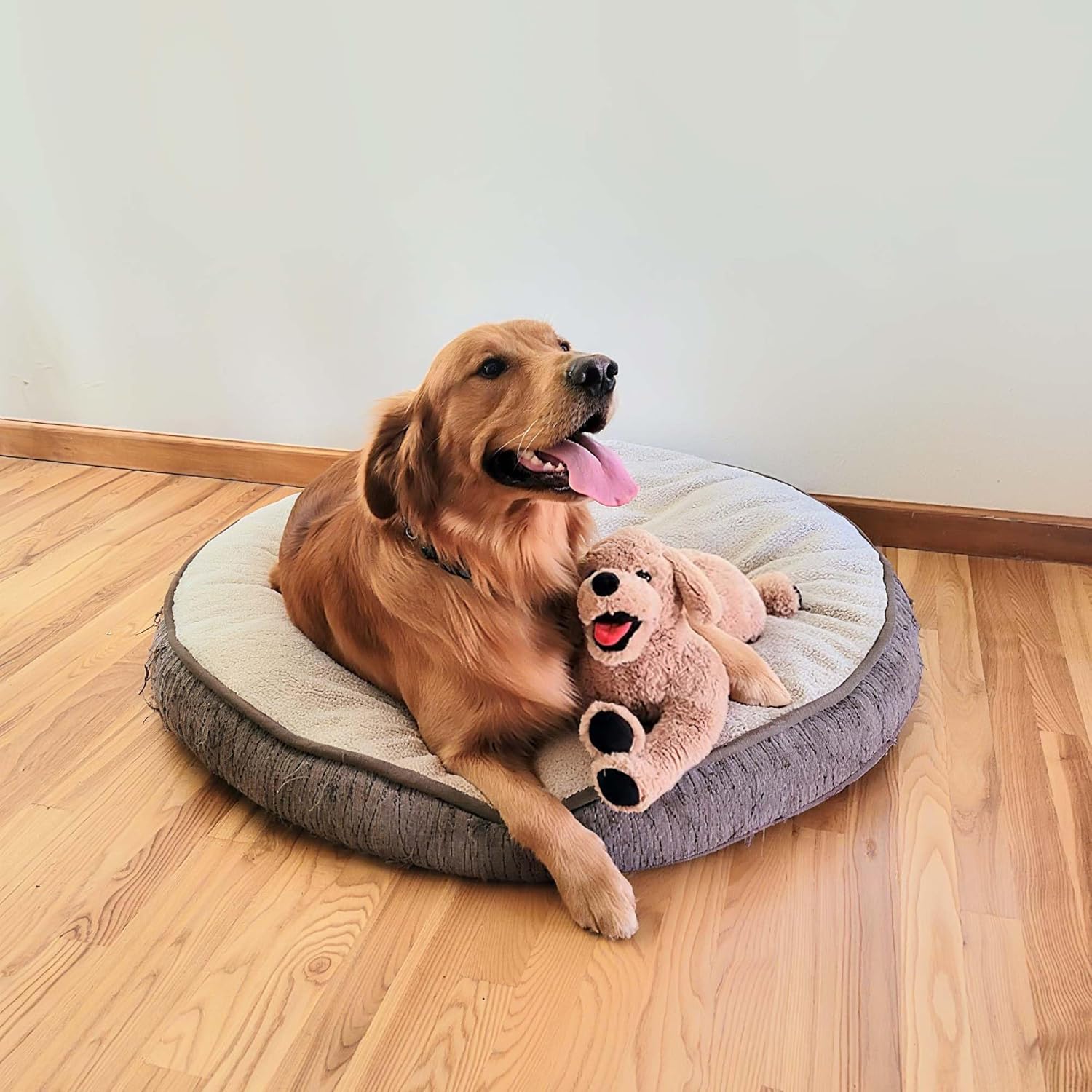 Dog Stuffed Animals Plush, 21" Soft Cuddly Golden Retriever Plush Toys, Large Stuffed Dog, Puppy Dog Stuffed Animals