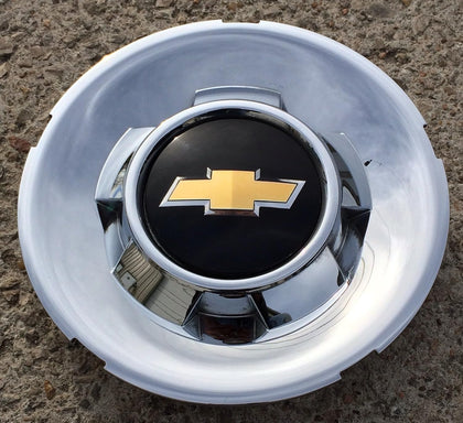20 Inch OEM Chevy 6 Lug Chrome Plated Center Cap Hubcap Wheel Cover 2009-2014 # 9597347 5416 Silverado Suburban Tahoe