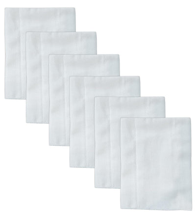 Cloth Diapers 10 Pack Prefold 100% Cotton 13"x19" Unisex Birdseye