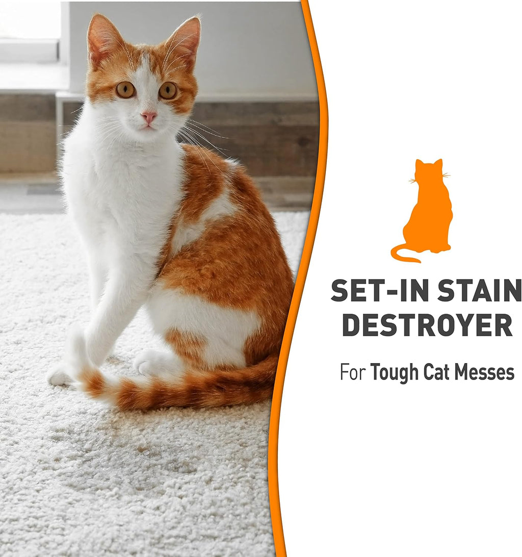 Oxy Set-In Stain Destroyer, Cat Odor Control, 1 gal